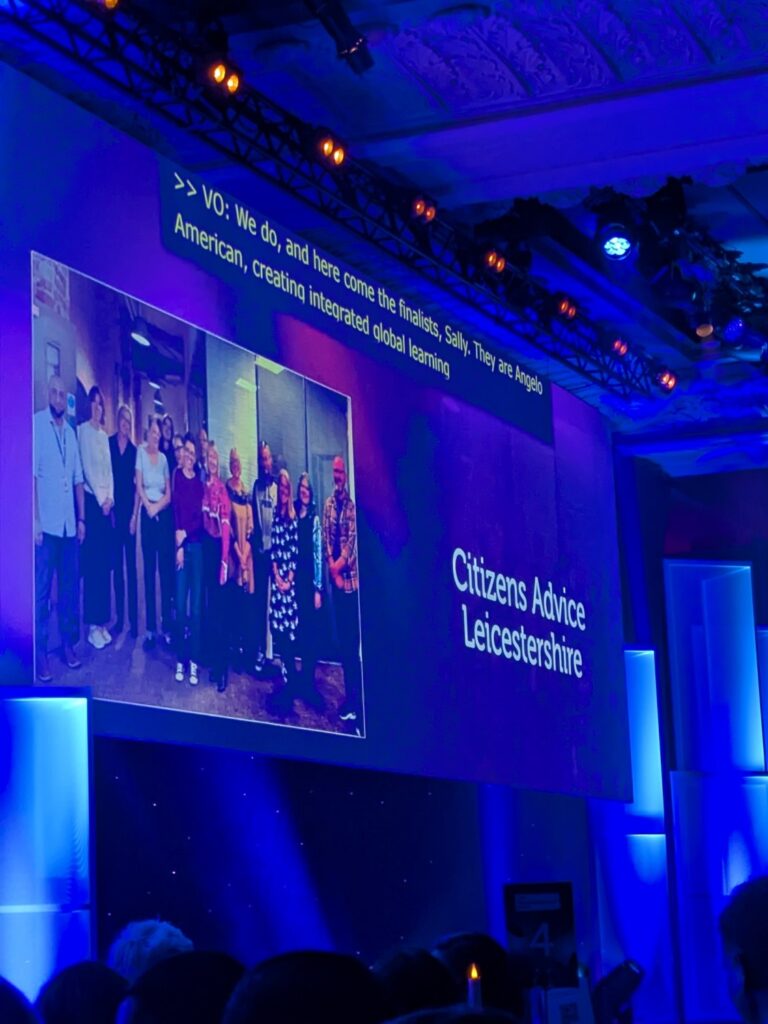 Citizens Advice LeicesterShire at CIPD Awards