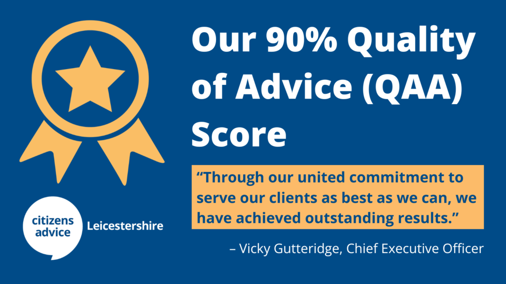 Our Quality of Advice Score