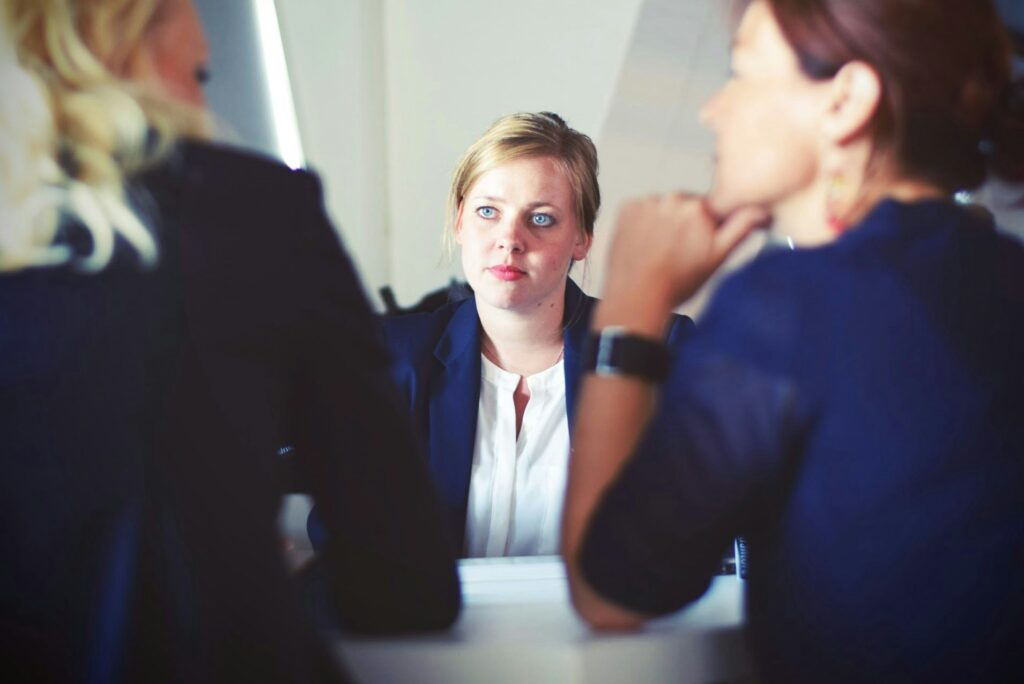 A mediator between two employees